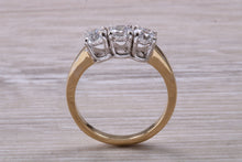 Load image into Gallery viewer, 1.25 carat Traditional Diamond Trilogy Ring