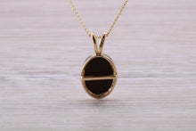 Load image into Gallery viewer, Very Fiery Natural Opal Yellow Gold Necklace