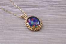 Load image into Gallery viewer, Very Fiery Natural Opal Necklace