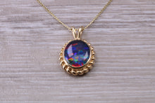 Load image into Gallery viewer, Very Fiery Natural Opal Necklace