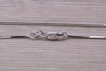 Load image into Gallery viewer, One carat Natural Diamond set 18ct White Gold Necklace