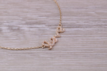 Load image into Gallery viewer, Yellow Gold Love Necklace