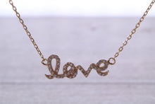 Load image into Gallery viewer, Yellow Gold Love Necklace