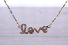 Load image into Gallery viewer, Yellow Gold Love Necklace