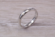 Load image into Gallery viewer, 3.50 mm Wide Diamond set Platinum Wedding Band