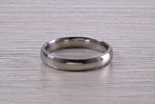 Load image into Gallery viewer, 3.50 mm Wide Diamond set Platinum Wedding Band