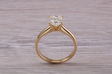 Load image into Gallery viewer, Classic One carat Princess cut Diamond Solitaire, Simple and Elegant Design