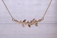 Load image into Gallery viewer, Yellow Gold Diamond Look C Z set Necklace