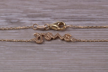 Load image into Gallery viewer, Yellow Gold Love Necklace