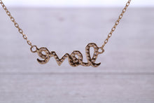 Load image into Gallery viewer, Yellow Gold Love Necklace
