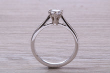Load image into Gallery viewer, Two carat Mossainte Platinum Solitaire