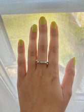Load image into Gallery viewer, Full Circle set Baguette cut Diamond Ring