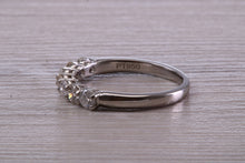 Load image into Gallery viewer, One carat Traditional Diamond set Platinum Eternity Ring