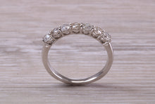Load image into Gallery viewer, One carat Traditional Diamond set Platinum Eternity Ring