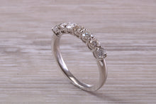 Load image into Gallery viewer, One carat Traditional Diamond set Platinum Eternity Ring