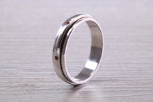 Load image into Gallery viewer, Multi Gemstones set Spinning Band in 18ct White Gold