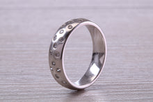 Load image into Gallery viewer, 5 mm wide Sparkle Diamond set White Gold Unisex Band