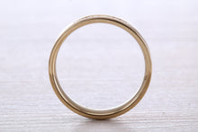 Load image into Gallery viewer, Gents 6 mm Wide Diamond set Yellow Gold Wedding Band
