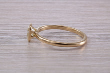 Load image into Gallery viewer, 0.70 carat Emerald Cut Diamond set 18ct Yellow Gold Solitaire