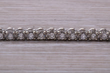 Load image into Gallery viewer, Beautiful 4.50 carat Diamond set White Gold Tennis Bracelet