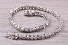 Load image into Gallery viewer, Beautiful 4.50 carat Diamond set White Gold Tennis Bracelet