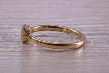 Load image into Gallery viewer, 0.70 carat Emerald Cut Diamond set 18ct Yellow Gold Solitaire
