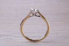 Load image into Gallery viewer, Half carat VVS 1 Grade Heart Shape Diamond Solitaire set in 18ct Gold, GIA Certified Natural Diamond, British Hallmarked
