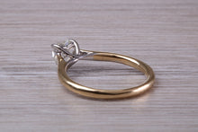 Load image into Gallery viewer, Half carat VVS 1 Grade Heart Shape Diamond Solitaire set in 18ct Gold, GIA Certified Natural Diamond, British Hallmarked