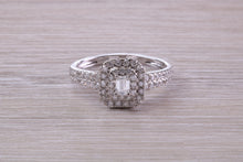Load image into Gallery viewer, One carat Diamonds set 18ct White Gold Bridal Rings
