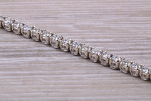 Load image into Gallery viewer, Beautiful 4.50 carat Diamond set White Gold Tennis Bracelet