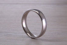 Load image into Gallery viewer, Platinum 5 mm wide Wedding Band, British Hallmarked