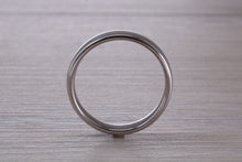 Load image into Gallery viewer, Platinum 5 mm wide Wedding Band, British Hallmarked