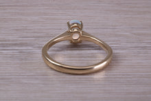 Load image into Gallery viewer, Oval cut Natural Opal set Yellow Gold Ring