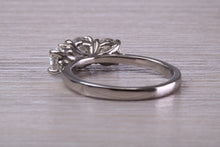 Load image into Gallery viewer, 1.50 carat Diamond set Platinum Trilogy Ring