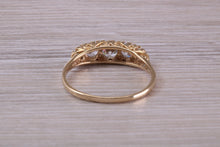Load image into Gallery viewer, 9ct Yellow Gold C Z set Ring