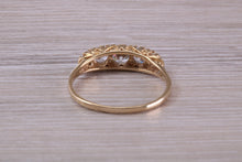 Load image into Gallery viewer, 9ct Yellow Gold C Z set Ring