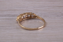 Load image into Gallery viewer, 9ct Yellow Gold C Z set Ring