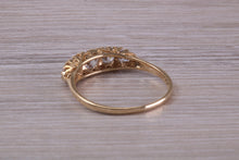 Load image into Gallery viewer, 9ct Yellow Gold C Z set Ring