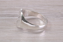 Load image into Gallery viewer, Four Natural Black Diamonds set Signet Ring