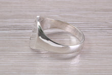 Load image into Gallery viewer, Four Natural Black Diamonds set Signet Ring