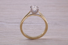 Load image into Gallery viewer, 0.40 carat Diamond set 18ct Yellow and White Gold Solitaire