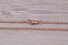 Load image into Gallery viewer, Beautiful Quarter carat Diamond set Rose Gold Necklace, also Available in your choice of Metals