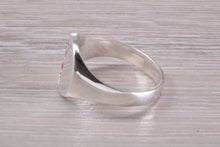 Load image into Gallery viewer, Four Natural Rubies set Signet Ring