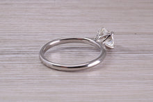 Load image into Gallery viewer, Elegant and Timeless One carat Diamond set Platinum Solitaire