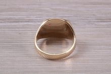 Load image into Gallery viewer, Ruby set Signet Ring, Available in Your Choice of Precious Metals, Free Engraving