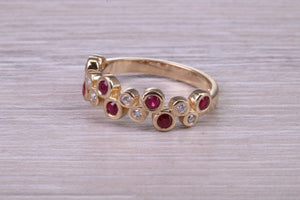 Beautiful Ruby and Diamond Eternity Ring