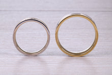 Load image into Gallery viewer, Diamond set Matching Bridal His and Hers 18ct White and Yellow Gold Wedding Bands
