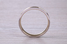 Load image into Gallery viewer, 4 mm Wide 18ct White and Yellow Gold Wedding Band
