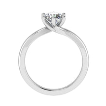 Load image into Gallery viewer, One carat D VS 1 Graded Certified Diamond set Platinum Solitaire