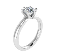 Load image into Gallery viewer, One carat D VS 1 Graded Certified Diamond set Platinum Solitaire